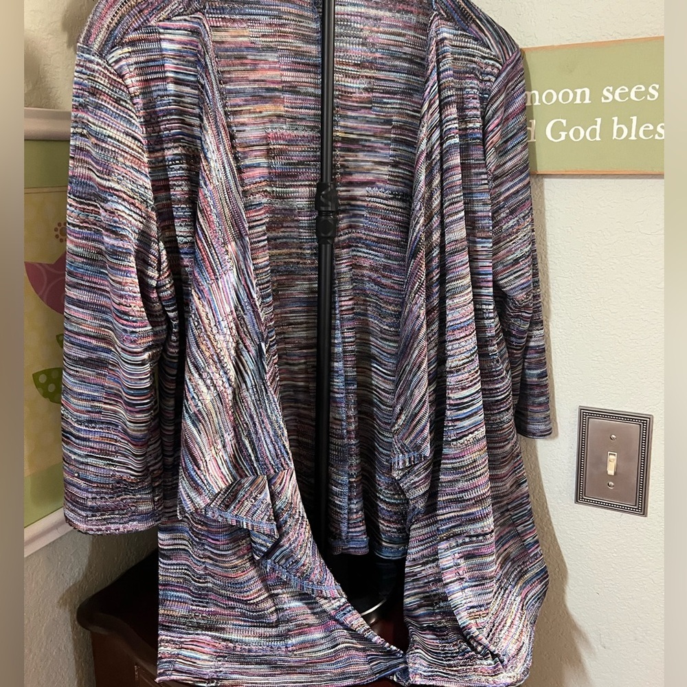 Dress-barn Women's Colorful Knit Cardigan Medium #005